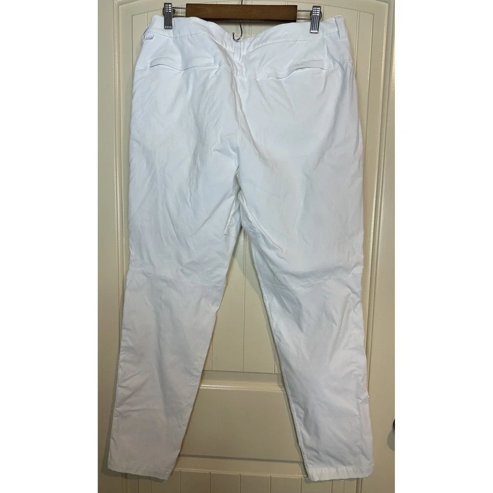 Lululemon Men's ABC Pant Slim Warpstreme‎ white M5A18S Size 36 golf athleisure